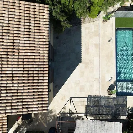 아파트 Superbe Duplex - Piscine - 6 Adultes 4 Enfants Saint-Pons-de-Mauchiens